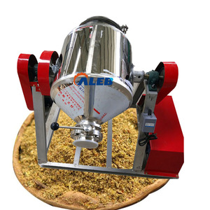 Tambour rotatif de mélangeur de gobelet de double cône de 50kg SUS316L pour le composant de moteur de noyau de produits chimiques de poudre - Product Image 1
