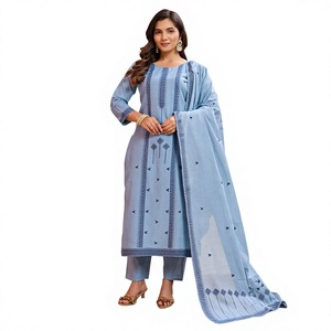 CETTE SAISON DE MARIAGES, DÉCOUVREZ NOTRE COMPLET PANTALON ET HAUT BRODÉ SOIGNEUSEMENT CONÇU PAR DES DESIGNERS, AVEC DUPATTA - Product Image 1