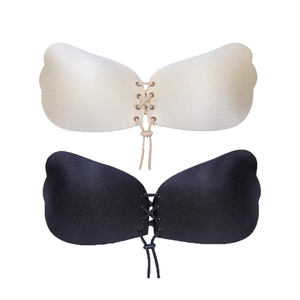 Sujetador Gótico sin Varillas Reutilizable de Alta Calidad con Cordón Ajustable, Sujetador sin Tirantes Autoadhesivo de Silicona - Product Image 1