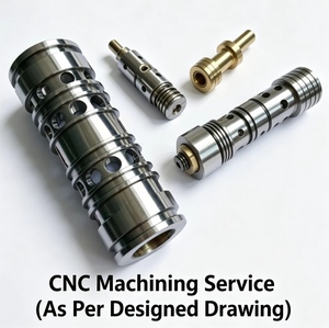Piezas de Torneado por Mecanizado CNC, Válvula de Control de Presión Personalizada para Excavadora Hitachi, Válvula de Control Hidráulico de Seguridad - Product Image 1