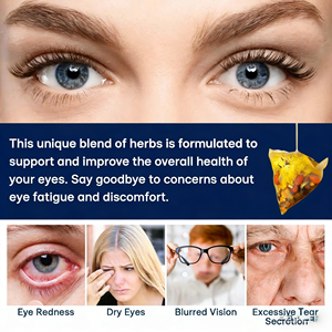 Té Herbal Mezclado Eye Bright OEM, Calma y Restaura con 6 Hierbas, Vegano, Sin OMG, 20 Bolsitas, Caja de 100g - Product Image 6