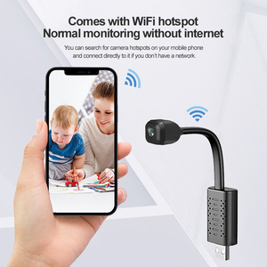 USB Mini Wifi <span class=keywords><strong>Camera</strong></span> không dây Mini <span class=keywords><strong>camera</strong></span> an ninh 3MP chính xác màu sắc sinh sản Hỗ trợ địa phương và đám mây lưu trữ cho nhà - Product Image 5