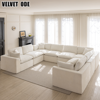 Nouvel Arrivage Canapé-lit Cloud, Canapé en L Cloud, Ensemble de canapés compressés sous vide, Ensemble de canapés de salon moderne et luxueux