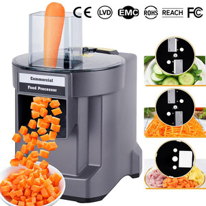 Cortadora <span class=keywords><strong>de</strong></span> Verduras Eléctrica Multifuncional, Picadora, Rebanadora, Máquina para Cortar en Cubos Cebolla y Patata, Procesador <span class=keywords><strong>de</strong></span> Alimentos Comercial - Product Image 2