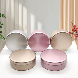 Популярная круглая духовка-безопасная пищевая Золотая Тирамису, плоская большая круглая жестяная коробка для свадебного торта, металлическая коробка для конфет, упаковка для печенья - Product Image 3