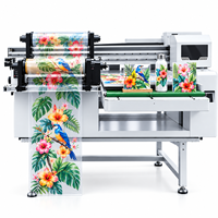 Mesin Cetak UV DTF 6090 Roll to Roll untuk Pencetakan Label Kristal, Stiker Transfer, Kaca, dan Papan Logam