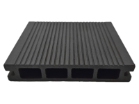 Plancher en WPC Co-extrudé Ignifuge et Imperméable 135H25-B, Installation par Clic, Moderne et Sûr, pour Balcon et Terrasse