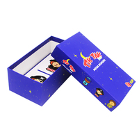 Caja rígida de naipes de lujo de gran oferta, caja de regalo personalizada reciclable ecológica, cartón en relieve de laminación mate elegante