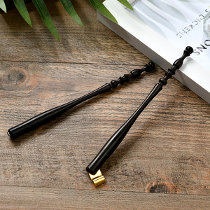 Stylo à plume en bois <span class=keywords><strong>Qalam</strong></span> gothique, calligraphie arabe, encre anglaise, Bf, bride dorée, élégant et écologique - Product Image 2