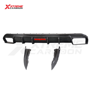 Diffusore Posteriore XTREME in Fibra di Carbonio con Luce LED per <span class=keywords><strong>BMW</strong></span> <span class=keywords><strong>G22</strong></span> G26 420i 430i M440i - Product Image 2