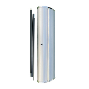 Soporte retráctil de aluminio portátil de 80*200cm con base ancha para publicidad Pull up Banner Display Roll up Banner Stand - Product Image 5