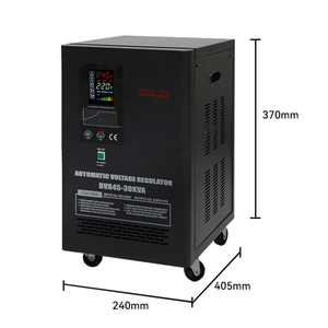 Stabilisateur de tension de type relais DVR 30000VA, monophasé 220V, régulateur de tension automatique <span class=keywords><strong>AVR</strong></span> pour réfrigérateur - Product Image 6