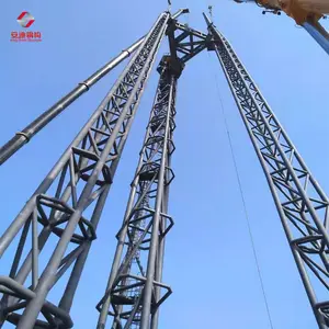 Projeto Truss Torre Treliça De Tubos De Aço de Alta Ascensão