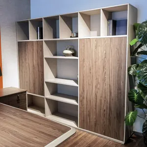Black Solid Wood Office Furniture Storage Cabinets Custom Made File Cabinet Fancy Filing Cabinet