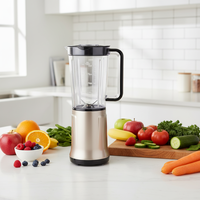 Blender électrique léger 200W - Machine à smoothies à 2 vitesses et mini robot culinaire - Indispensable pour la maison