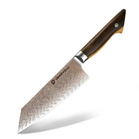 Couteaux de cuisine multifonctionnels en acier Damas japonais, couteau Damas en cuivre, choix pour la cuisine et le restaurant