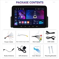 Radio Mobil Universal 1Din Layar Sentuh 7'' Wireless Carplay & Android Auto Pemutar Multimedia Pintar Wifi Navigasi GPS FM Stereo