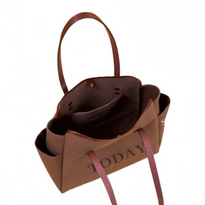 Sacs à main en toile pour femmes, sacs à main de luxe écologiques de haute qualité et bon marché, avec logo imprimé personnalisé - Product Image 6