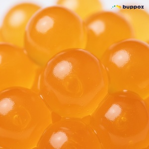 พีชป๊อปปิ้งโบบา 2.1 กก. แบบถัง ฮาลาล HACCP สำหรับร้านชานมไข่มุก รับผลิตแบบ OEM - Product Image 5