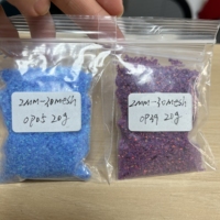Vente en gros de OP01-OP92 synthétique de laboratoire de 1.5mm à 160 mailles copeaux d'opale concassés écrasement d'opale/Opal-1mm-2mm synthétique traité thermiquement