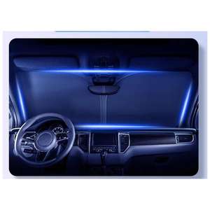 <span class=keywords><strong>Lulu</strong></span> an personnalisé pare-brise avant visière voiture pare-brise neige pare-soleil couverture imperméable tissu protecteur solaire pliable Automobile - Product Image 2