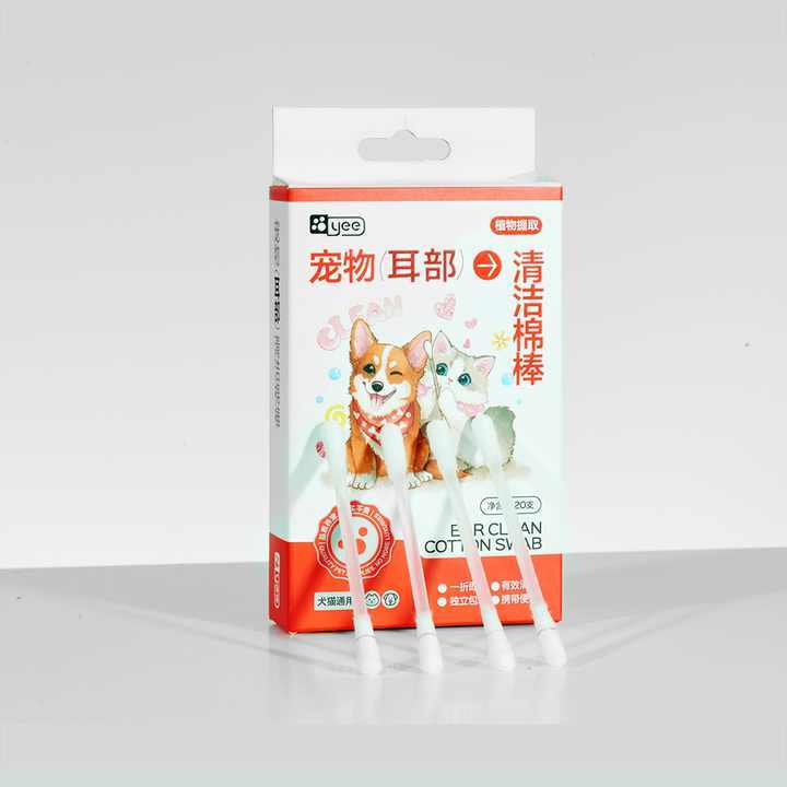 Ear cleaning cotton swabs