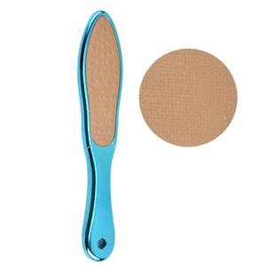 Lime à pied double pédicure personnalisée en gros avec dissolvant de callosités en acier inoxydable et lime à peau morte pour les soins des pieds - Product Image 5