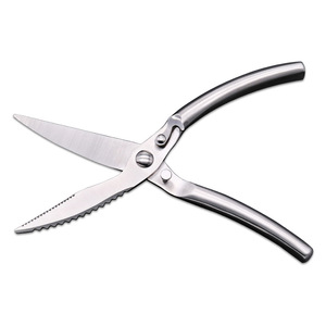 Kitchen Chicken Bone Scissors Stainless Steel Elbow Shape Home Use - Product Image 1