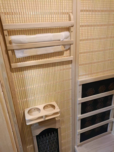 Sauna de Vapor Exterior Premium para 4 Personas, Cabina de Spa Resistente para el Hogar, Iluminación Suave, Sauna de Madera para Patio y Jardín, <span class=keywords><strong>Rumania</strong></span> - Product Image 3