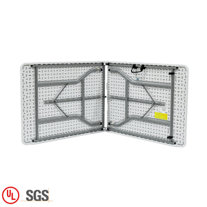 Blanco portátil al aire libre ligero mesa plegable de jardín al aire libre mesa <span class=keywords><strong>para</strong></span> boda partes promoción - Product Image 4