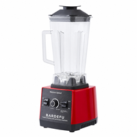 Machine à mélanger professionnelle OEM ODM pour café, hôtel et usage domestique, avec bouton de réglage à 5 vitesses, capacité de 2,5 L, pour la préparation de glace pilée
