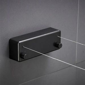 Corde à <span class=keywords><strong>linge</strong></span> invisible rétractable à <span class=keywords><strong>linge</strong></span> murale populaire et peu encombrante 4.2 mètres avec corde réglable - Product Image 4