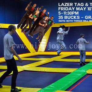 China Green Trampoline <span class=keywords><strong>Parc</strong></span> pour enfants Meilleur fabricant de <span class=keywords><strong>parc</strong></span> de trampoline commercial Ventes directes d'usine - Product Image 5