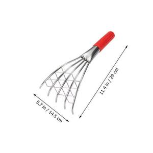 Râteau à <span class=keywords><strong>palourdes</strong></span> de plage, râteau à griffes de plage, râteau en métal, outil de pêche aux <span class=keywords><strong>palourdes</strong></span> de plage - Product Image 2