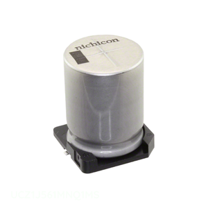 ตัวเก็บประจุแบบติดตั้งบนพื้นผิว (Surface Mount) รุ่นดั้งเดิม CAP ALUM 560UF 20% 63V SMD UCZ1J561MNQ1MS 560 ยูเอฟ - Product Image 1