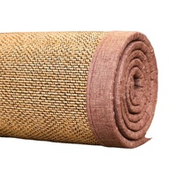 Tapis de tapis tissé en fibre de bambou chinois