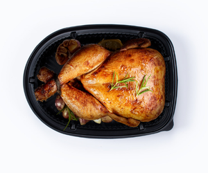 Blister Container Packaging Plastic Divided Compartments Disposable Containers Lunch Box Disposable Takeaway Boxes For Food