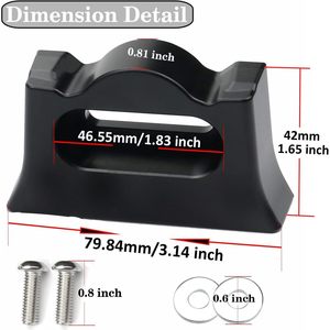 <b>Tailgate</b> Limiter Aligner Retrofit For Jeep Wrangler JL JLU 2018-2021 Aluminum Alloy Black Red Silver Door Support <b>Strut</b> - Product Image 4