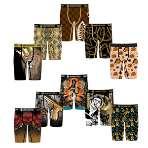 Calzoncillos Deportivos CELINNE Ethikaed para Hombre, Talla Grande, con Estampado Gráfico, Tipo Bóxer - Product Image 5