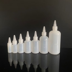 Botella de Plástico con Boquilla de 10ml, 20ml, 50ml, 100ml, 200ml, 250ml con Tapa para Dispensar Pegamento o Aceite, Envase de Pequeña Capacidad - Product Image 4