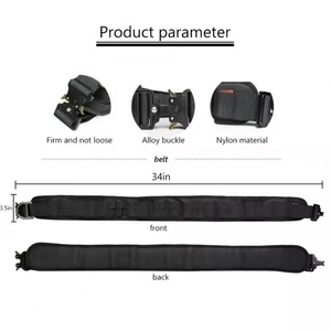 Ceinture tactique réglable pour holster de pistolet |   Unisexe, nylon robuste, options de couleurs personnalisées pour la chasse, vente en gros directe - Product Image 3