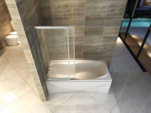 <span class=keywords><strong>Mampara</strong></span> <span class=keywords><strong>de</strong></span> Ducha <span class=keywords><strong>Corredera</strong></span> para Cabina <span class=keywords><strong>de</strong></span> Ducha Plateada - Product Image 3