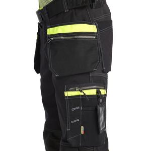 BLAKLADER - 179413709933D108 Pantalon haute visibilité avec stretch Noir/Jaune-EAN 7330509767450 HI-VIS WORKWEAR - Product Image 5