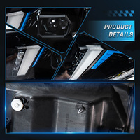 Phare avant de style automobile pour BMW Série 1 E87, phare LED 2007-2011, lentille de projecteur haute puissance, signal dynamique DRL, pièces automobiles