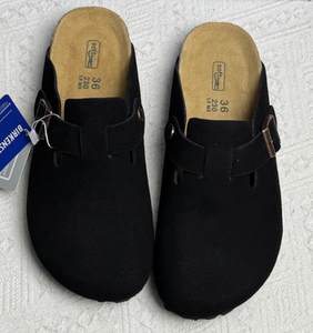 Zuecos de Lujo Personalizados Estilo Birkenstock para Mujer, Sandalias Ajustables con Hebilla, Soporte de Arco de Gamuza, Zuecos de Corcho Premium para Mujer - Product Image 2