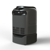 Conception spéciale de trépied système intelligent Android 9.0 2.4/5G WIFI prise en charge 1080p projecteur de cinéma maison Portable Full Hd