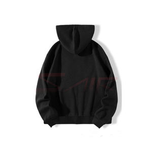 Haut de la liste unisexe 100% coton sweats à capuche strass lavé pull à manches longues fermeture éclair imprimé motif hiver approvisionnement en gros - Product Image 2