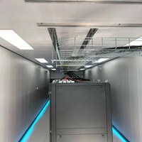 Conteneur de centre de données IA 40 pieds à refroidissement liquide avec connexion parallèle CDU – Nouvelle arrivée pour l'automatisation industrielle