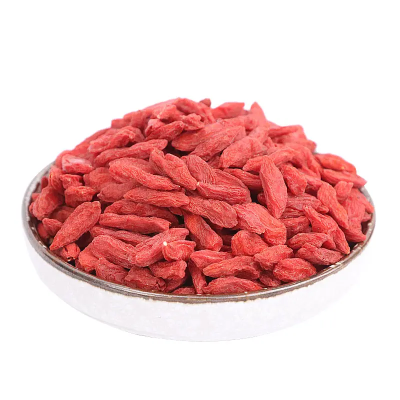 Sağlıklı doğal kuru kırmızı % Goji meyveleri antioksidan maddeler zengin çin wolfberry besleyici çay