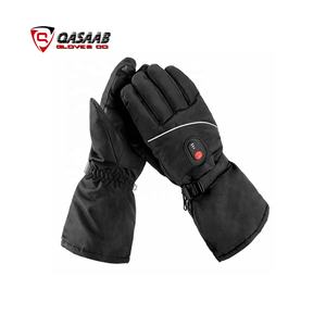 Gants de ski imperméables d'hiver, chauds, coupe-vent, pour motoneige, thermiques, réfléchissants, compatibles écran tactile, chauffants à batterie pour moto - Product Image 3